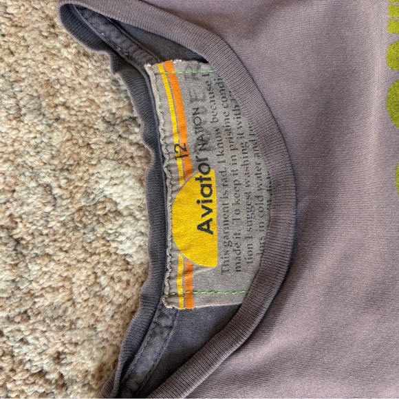 Avirex Gray California Graphic T-Shirt - Picture 2 of 3